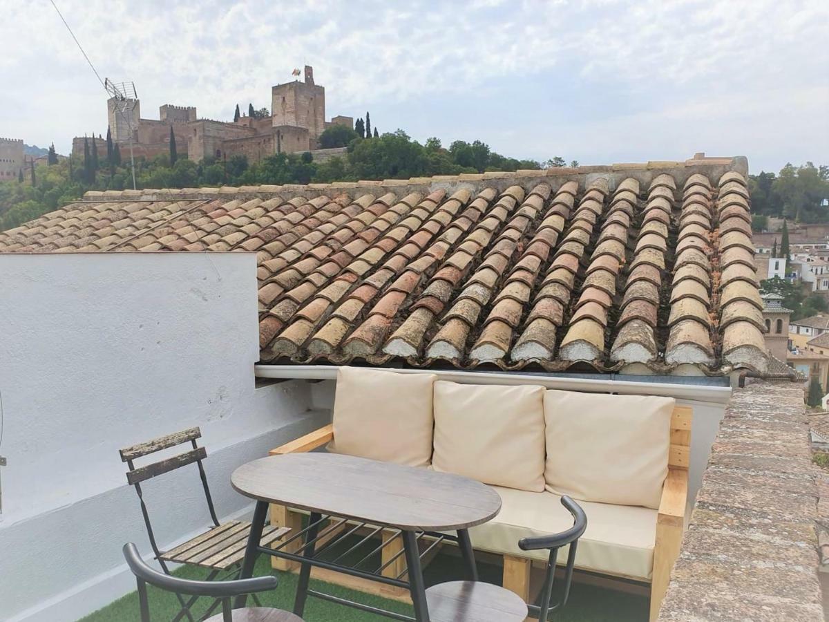 Riad Puertas Del Albaicin Granada Exterior foto